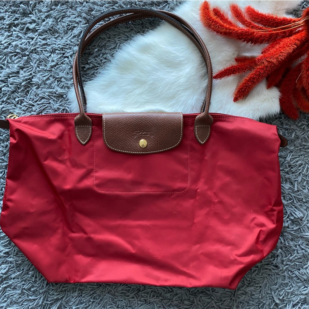 LONGCHAMP Large Le Pliage Original Shoulder Bag - Picture 3 of 15